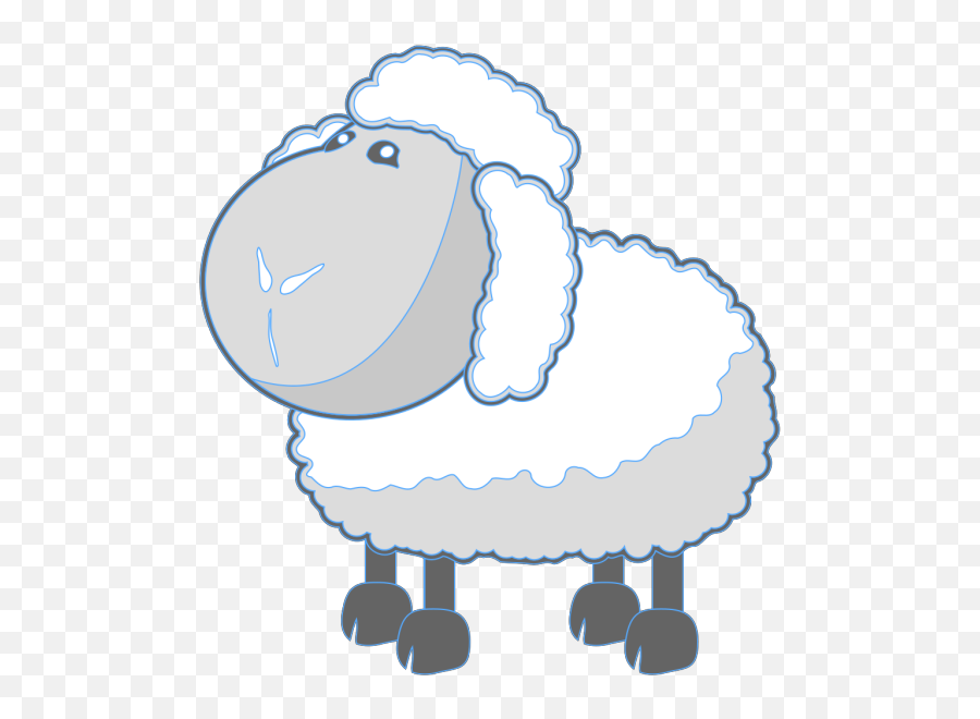 Lamb Blue Png Svg Clip Art For Web - Download Clip Art Png Animais Fazendinha Com Fundo Transparente,Lamb Icon