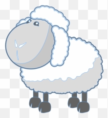 Lamb Blue Png Svg Clip Art For Web - Download Art Animais Fazendinha Com Fundo Transparente