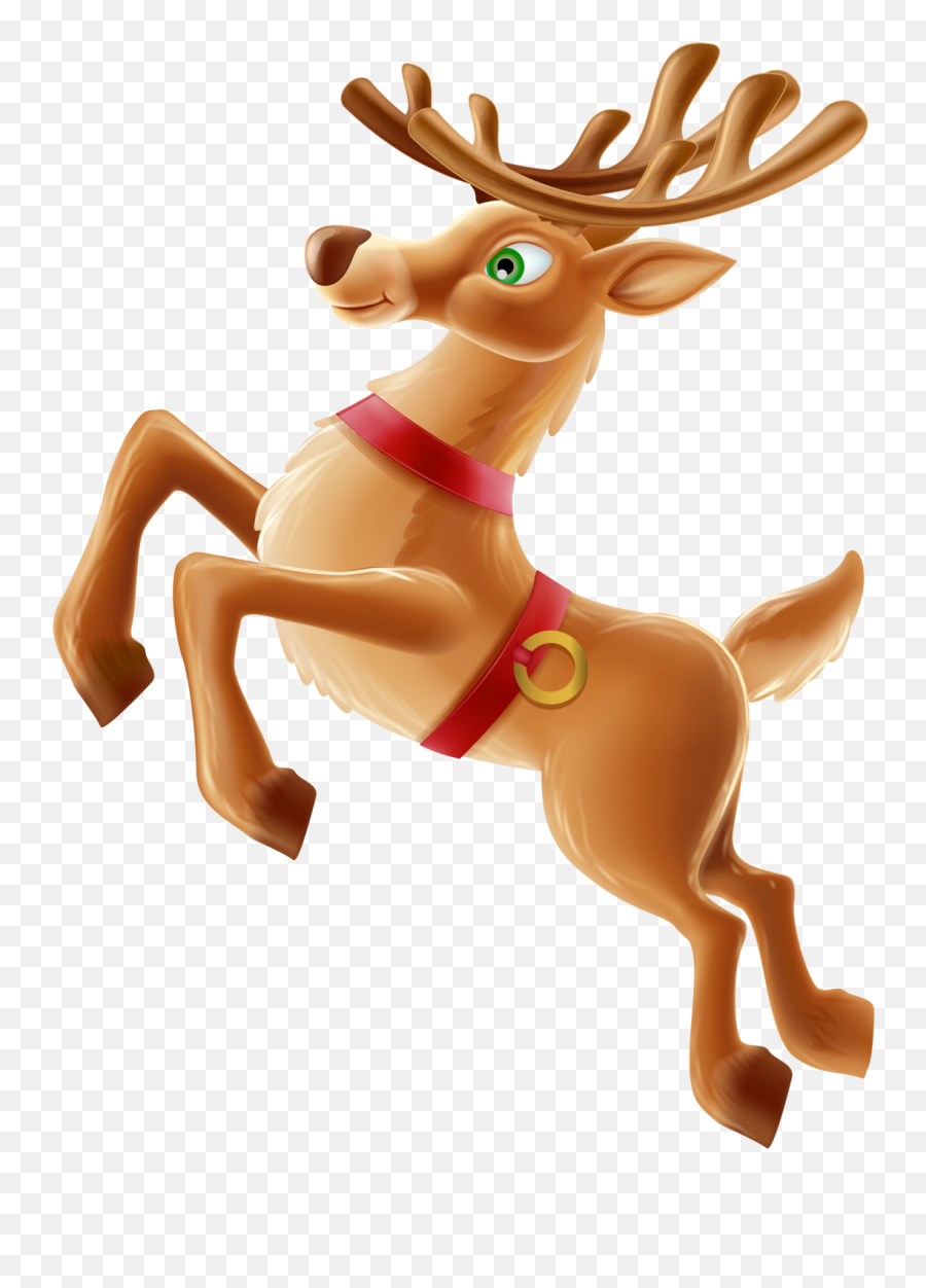 Library Of Reindeer Christmas Image - Christmas Deer Clipart Png,Reindeer Clipart Png