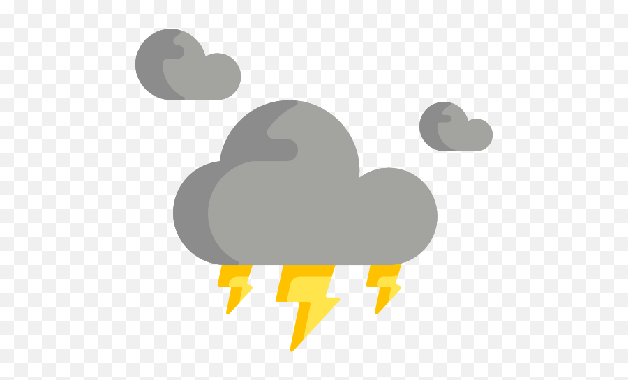 Thunderstorm - Free Weather Icons Gewitter Png,Scattered Thunderstorms Icon