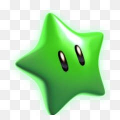 Super Mario Galaxy 3 W New Nintendo Switch Pro Colour - 3d World Green Star png