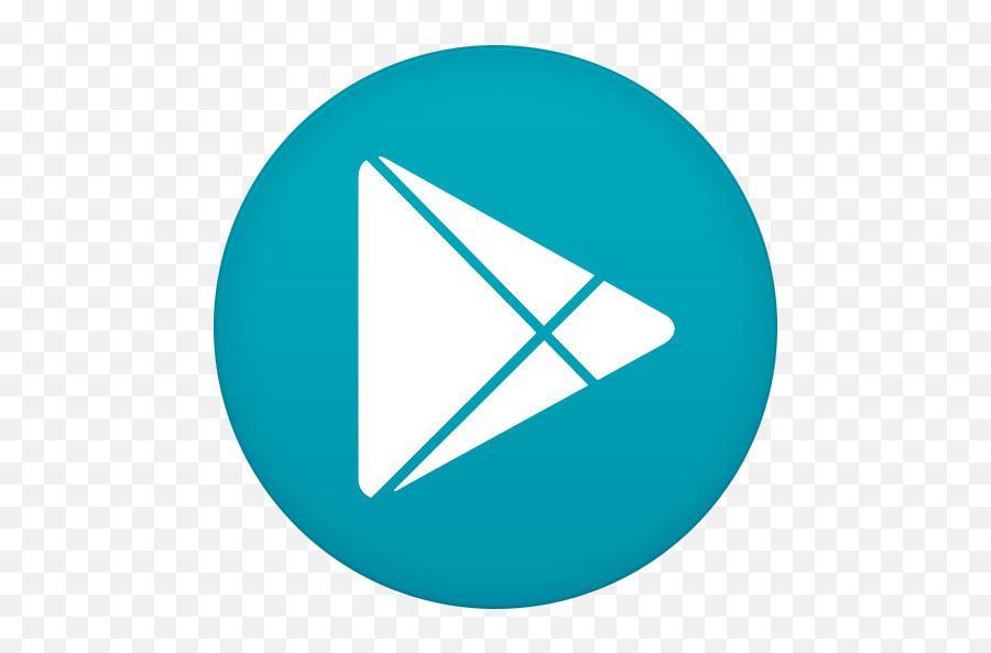 Google Play Icon - Google Play Icon Black And White Png,Play Symbol Png