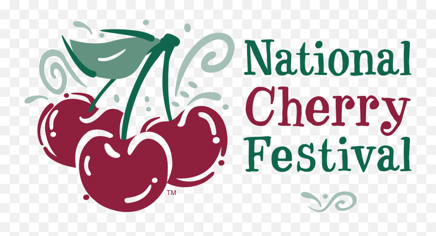 Download National Cherry Festival Logo Png Transparent - Graphic Design,Festival Png