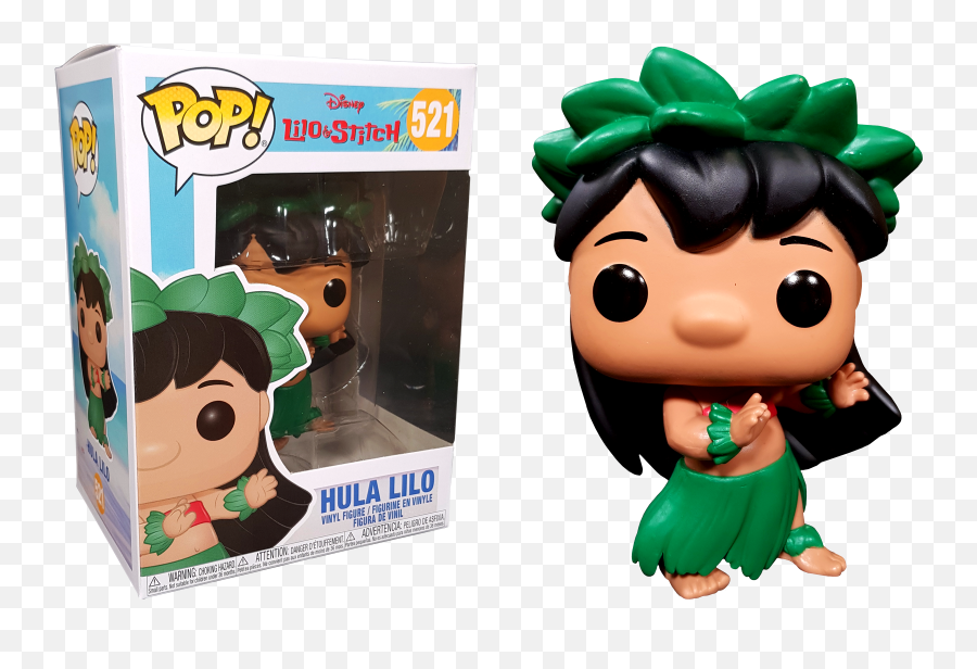 Funko Pop Lilo U0026 Stitch - Hula Lilo 521 Funko Pop Lilo Y Stitch Png,Stich Png