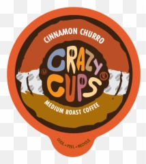 Cinnamon Churro Flavored Coffee By Crazy Cups - Illustration Png,Churro Png