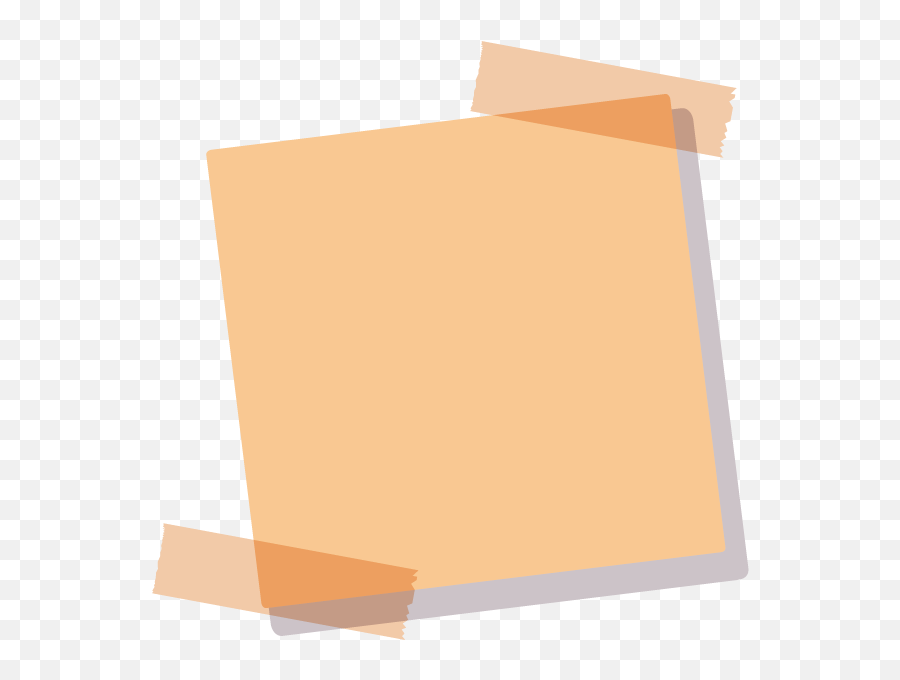 Yellow Sticky Notes Png Download - Sticky Notes Brown Png,Post It Note Png