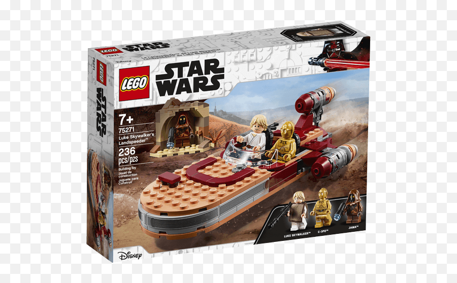 Brickmagic Asia 75271 Lego Star Wars Luke Skywalkeru0027s - Lego Star Wars Landspeeder 2020 Png,Luke Skywalker Png