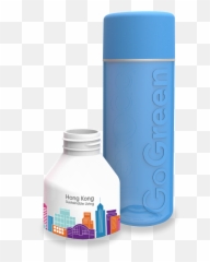 Gogreen Reusable Bottle - Plastic Bottle png
