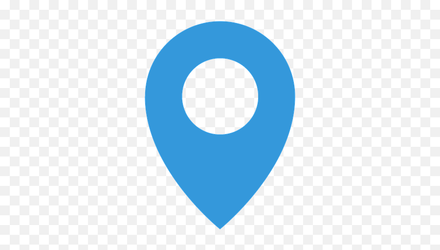 Download Blue Location Icon Png - Location Icon Blue Colour,Location Icon Transparent Background