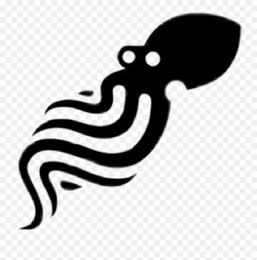 Freetoedit Cute Kawaii Octopus Hydra Design Minimalist - Octopus Symbol Png,Octopus Logo