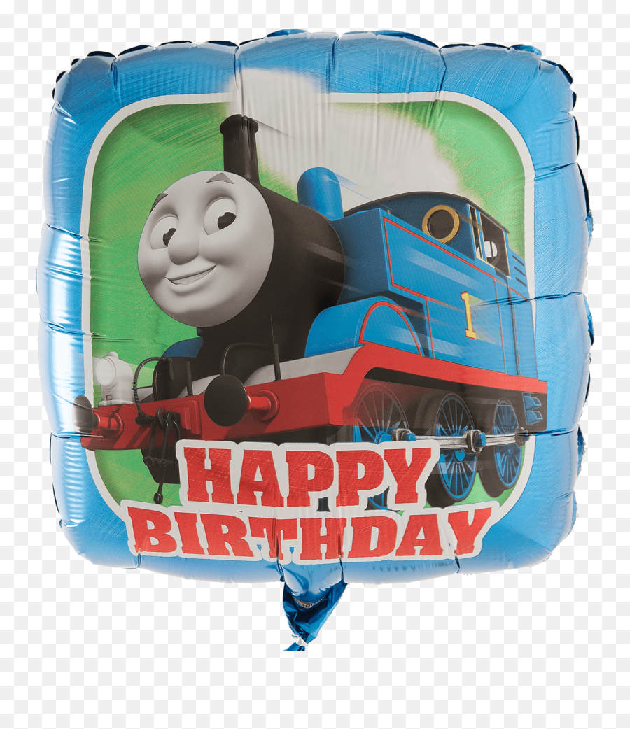 Thomas The Tank Engine Birthday Helium Filled Balloon - Thomas Train Happy Birthday Png,Thomas The Tank Engine Png
