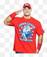 John Cena Whatsapp Stickers - Shirt Never Give Up png