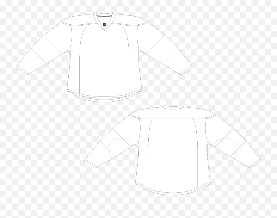 Download Full Body Template - Hockey Jersey Template Png,Jersey Png