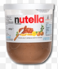 Nutella Hazelnut Spread With Cocoa - Nutella Chocolate Png,Nutella Png