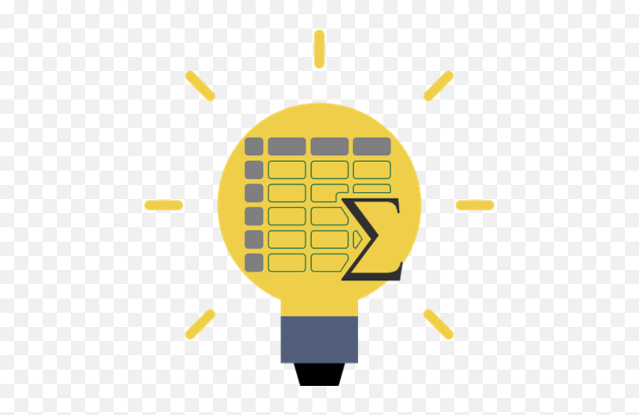 Cropped - Excel Logo Bulb Png,Lightbulb Icon Png