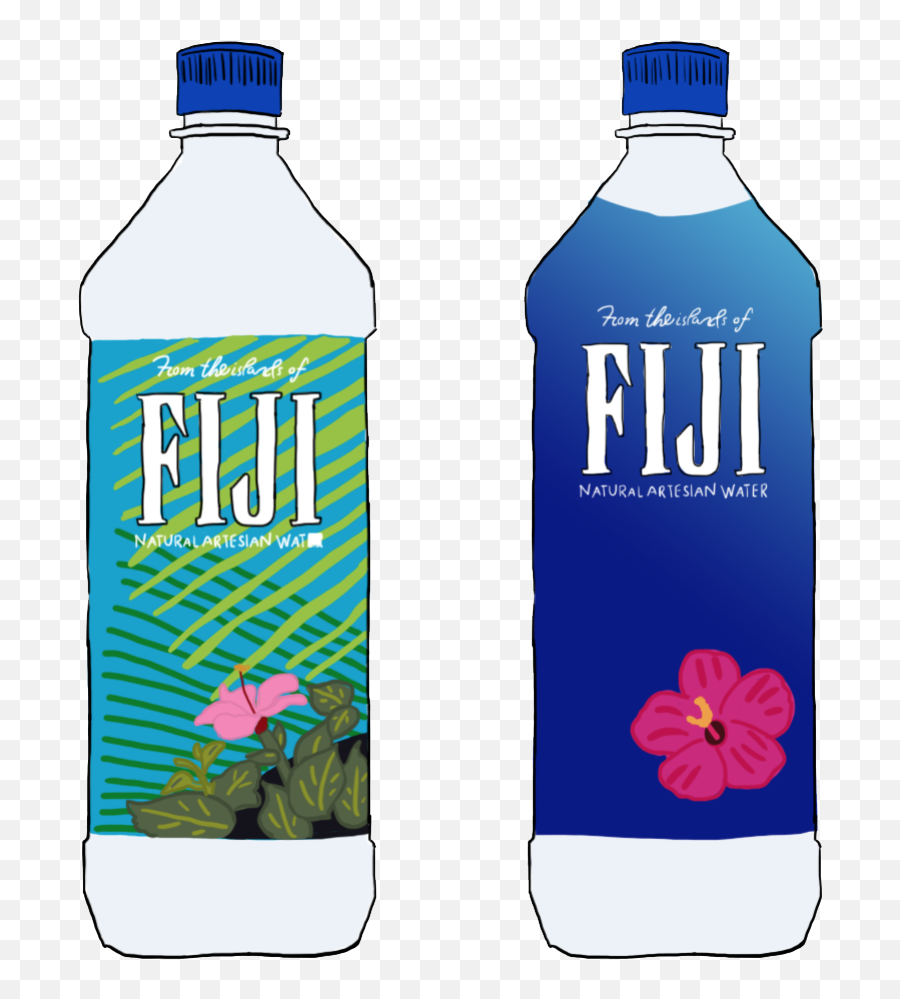 Fiji Water - Water Bottle Water Stickers Transparent Png,Fiji Water Png