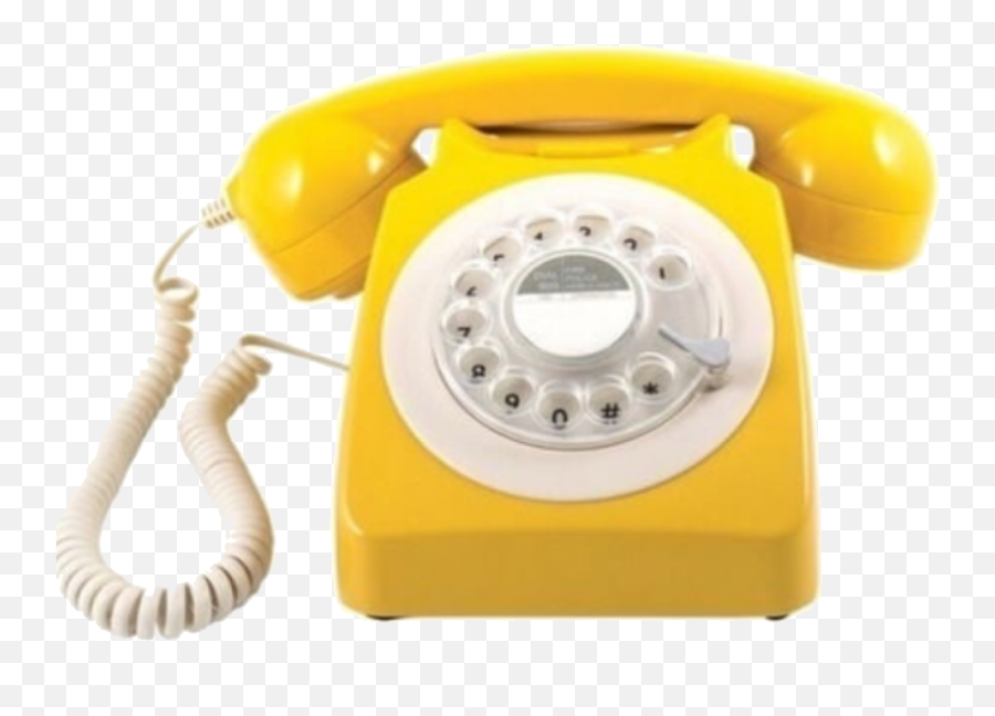 Phone - Yellow Telephone Png,Telephone Transparent
