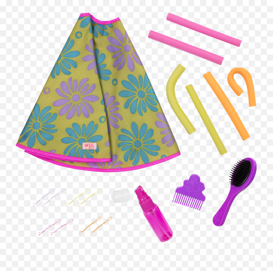 Download Lets Hear It For The Curl Doll Hair Curlers - Full Our Generation Dollhouse Furniture Png,Hear Png