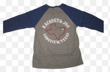 Racquet U0026 Jog Specialty Texas Outline Raglan Tee - Dolcezza png