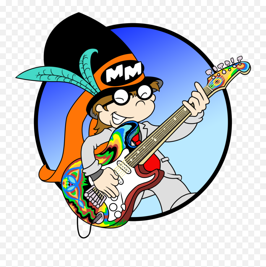 Download Pete The Cat Guitar Clipart Image Library Radio - Marky Monday Png,Guitar Clipart Png