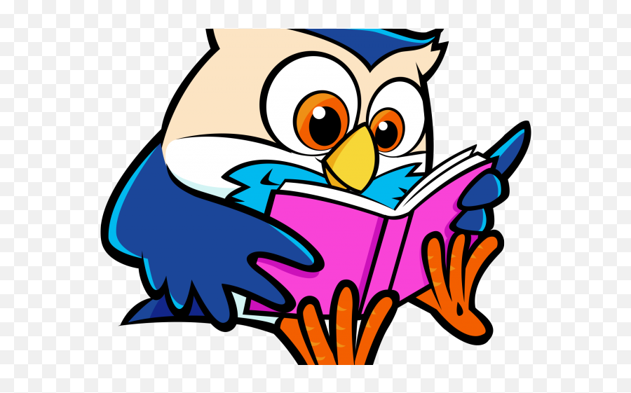 Owl Clipart Homework - Png Owl With Book Transparent Book And Owl Cliparts,Owl Clipart Png