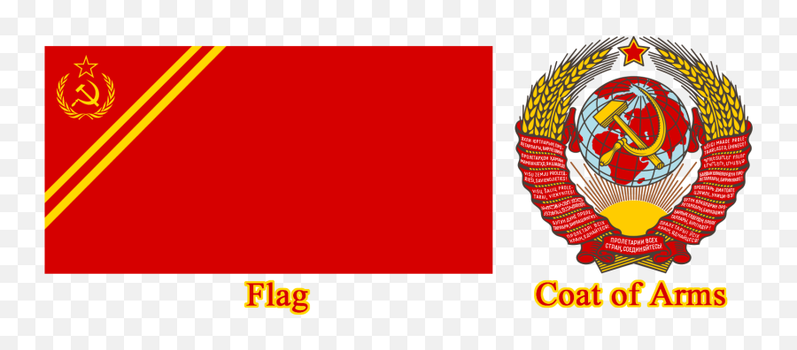 Soviet Socialist Republics Flag Clipart - New Union Of Soviet Socialist Republics Png,Soviet Flag Png