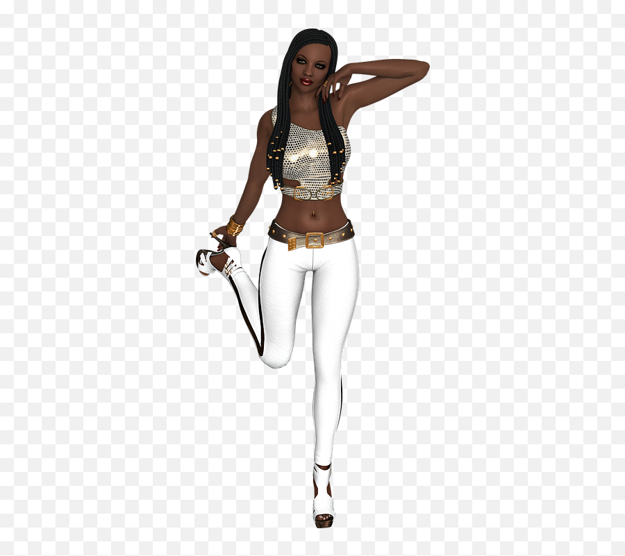 African American Ethnic Woman - African American Lady Legs Png,African American Png