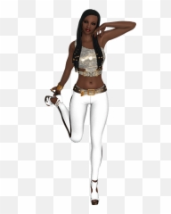 African American Ethnic Woman - African American Lady Legs Png,African American Png