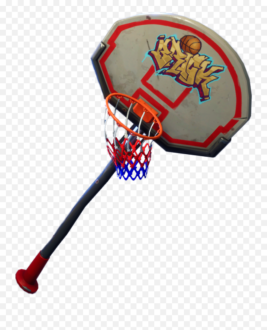 Fortnite Slam Dunk Harvesting Tool Rare Pickaxe - Fortnite Png,Basketball Goal Png