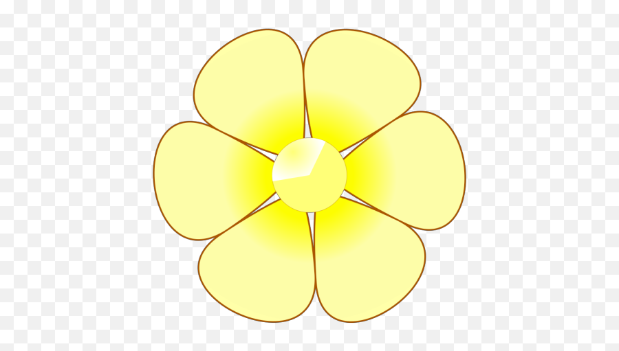 Yellow Flower Png Svg Clip Art For Web - Download Clip Art Clip Art,Gold Flower Png