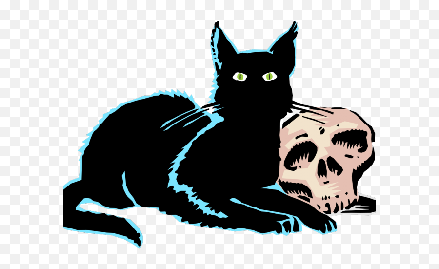 Black Cat Clipart Evil - Cat Png Download Full Size Evil Cat Transparent,Cat Clipart Png