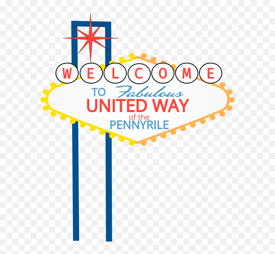2019 Campaign Heads To Vegas United Way Of The Pennyrile - Welcome To Fabulous Las Vegas Sign Png,Las Vegas Sign Png
