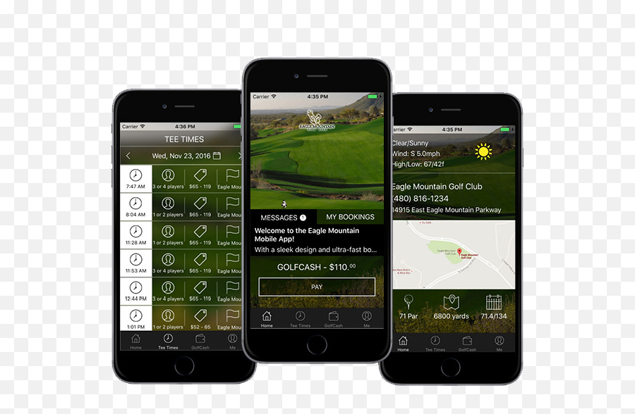 Fountain Hills Arizona Mobile App - Eagle Mountain Golf Club Technology Applications Png,Golf Tee Png