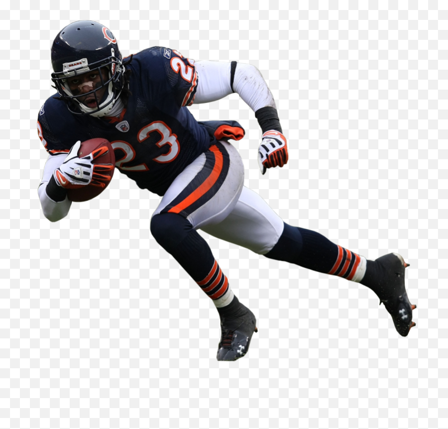 Football Player Clipart Png - Chicago Bears 23 Hester American Football Player Transparent Background,Chicago Bears Png