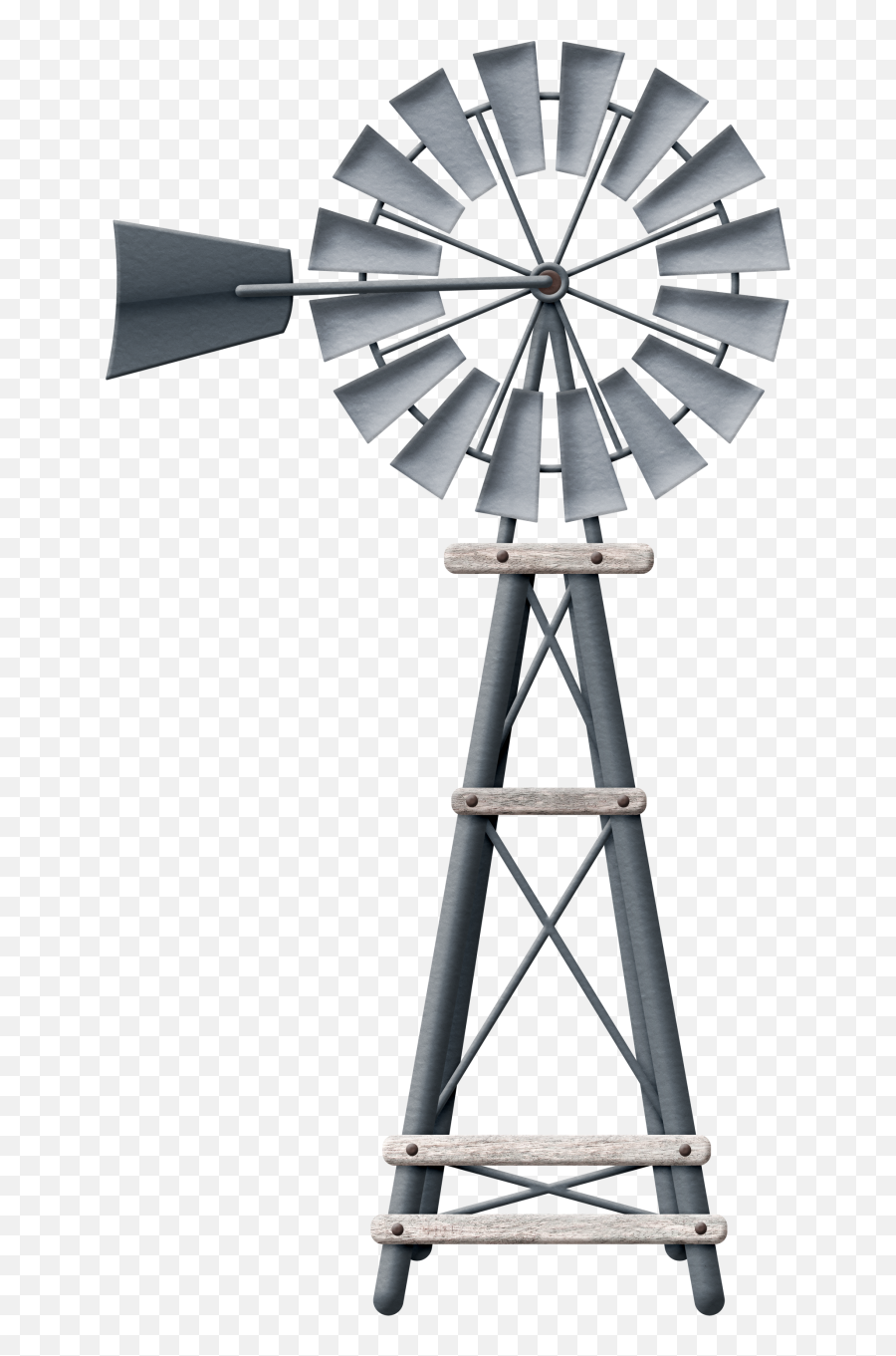 Farm Clipart Windmill - Old Farm Windmill Clipart Png,Windmill Png