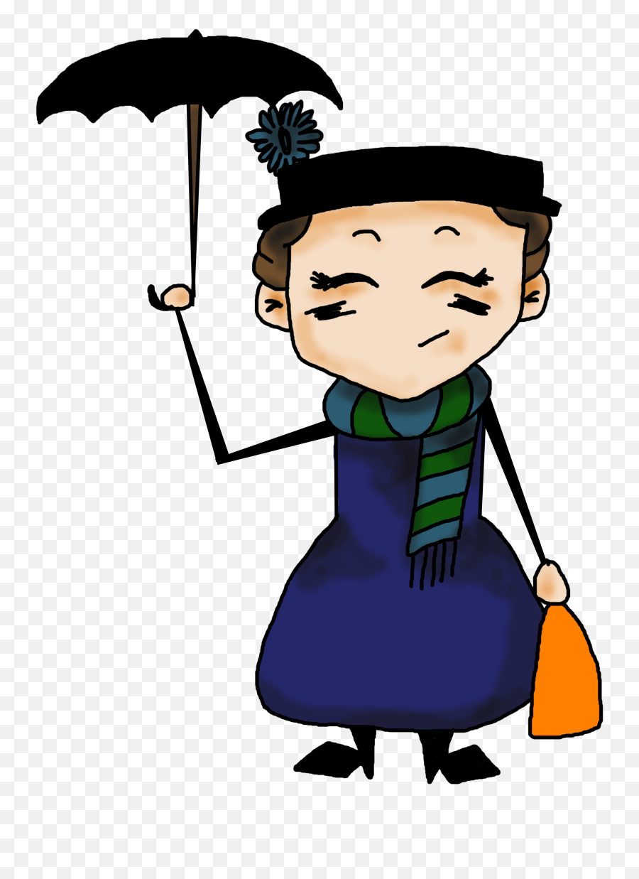 Mary Poppins Transparent Png Image - Happy,Mary Poppins Png