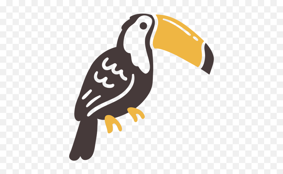 Toucan Flying Bird Sitting Doodle - Transparent Png U0026 Svg Toco Toucan,Flying Birds Png