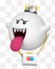 Dr - Dr Mario World King Boo Png,King Boo Png