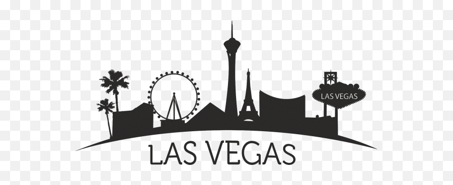 Fotos En Las Vegas - Silhouette Las Vegas Skyline Png,Las Vegas Skyline Png