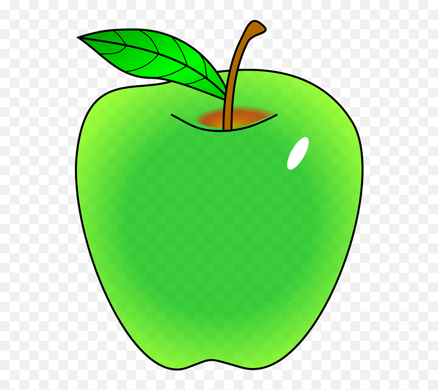 Apple Clip Art Png - Green Apple For Kids,Apple Clipart Transparent
