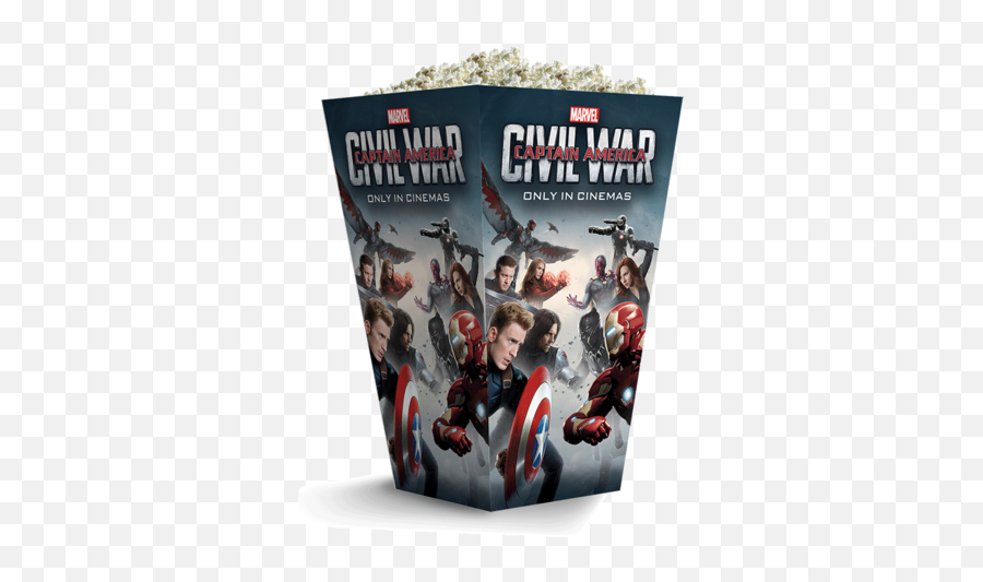 Civil Picks Up Where - Captain America Civil War Popcorn Png,Captain America Civil War Logo Png