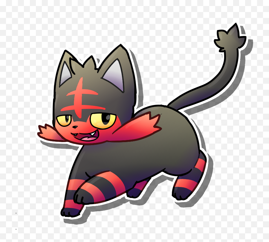 Litten Kiwisusuida - Fictional Character Png,Litten Png