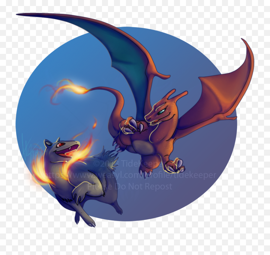 Pokemon - Dragon Png,Typhlosion Png