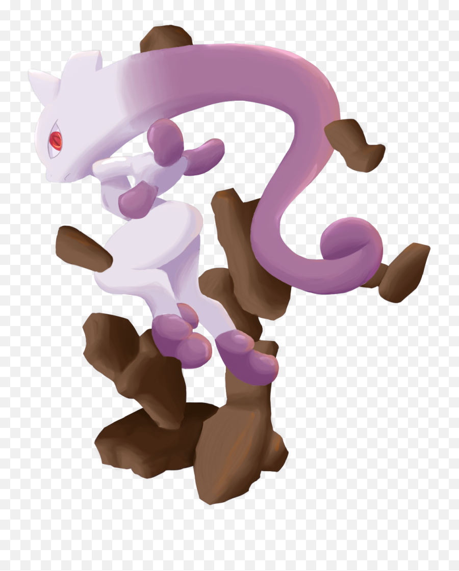 Mega Mewtwo Y Weasyl - Fictional Character Png,Mewtwo Transparent