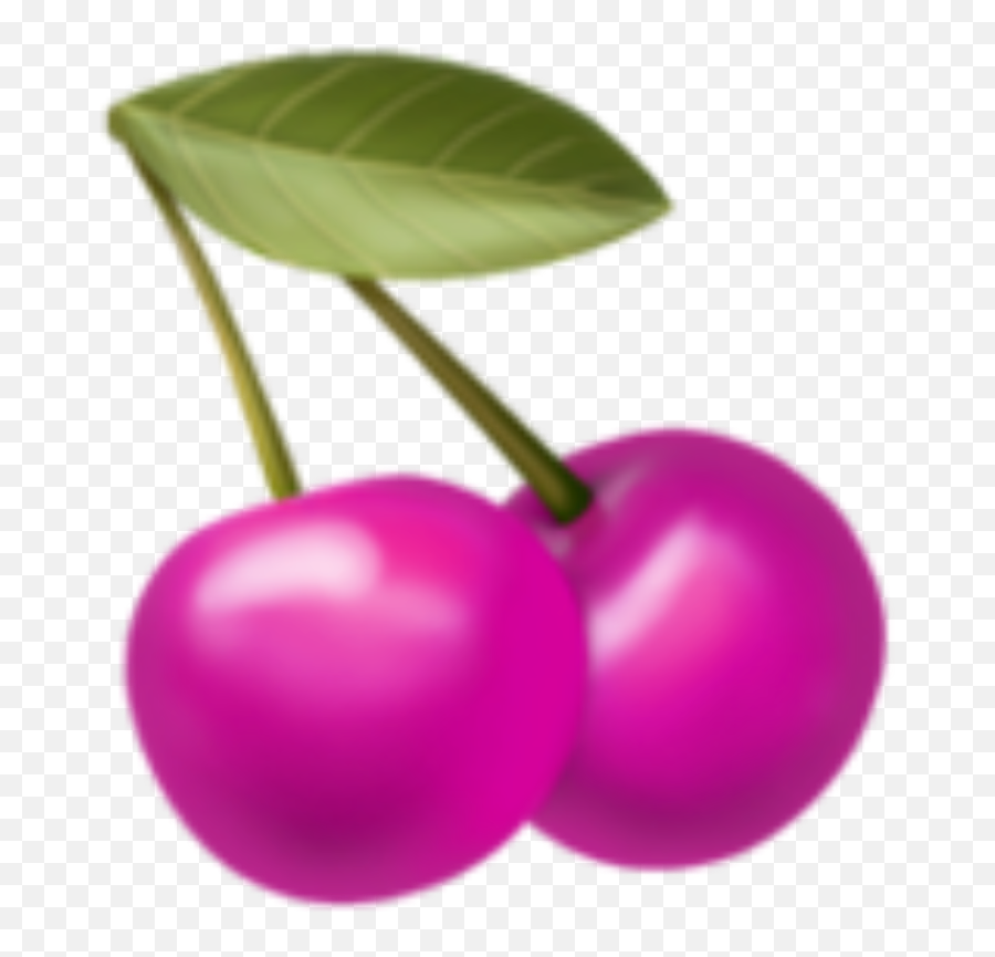 Pinkemojicherries Sticker By Josephine - Black Cherry Png,Superfruit Logo