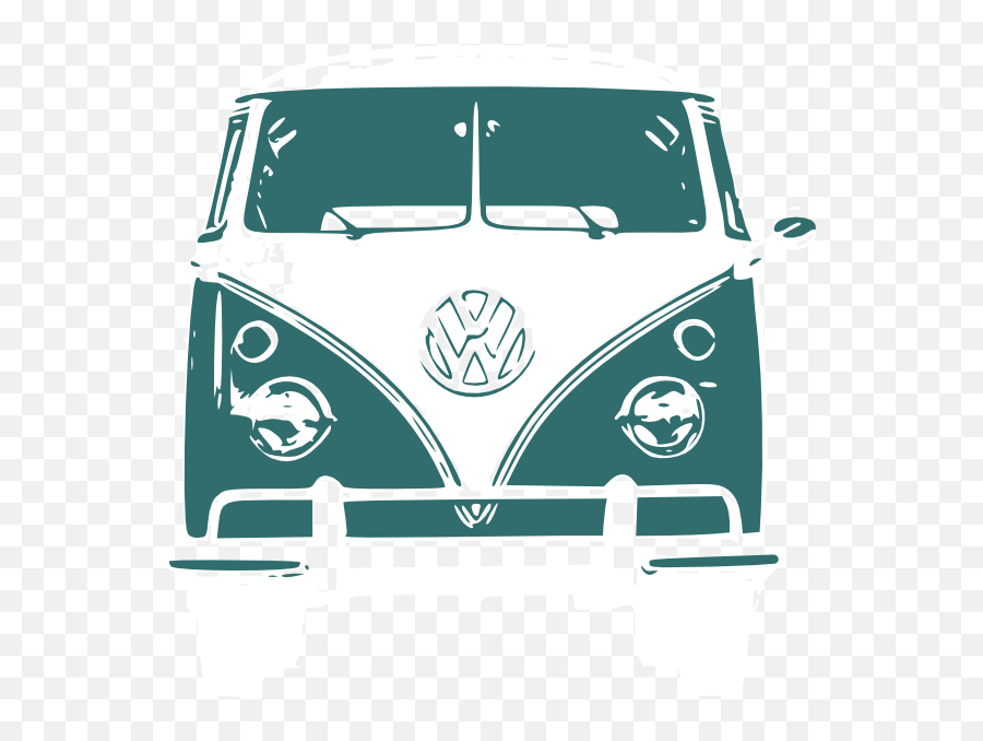 Vw Camper Van Clip Art - Vector Clip Art Online Volkswagen Camper Van Vector Png,Vw Png