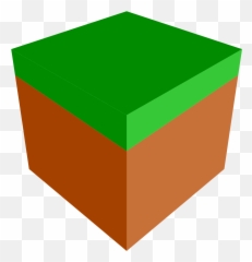Png Box Svg Simple - Easy Minecraft Block Grass