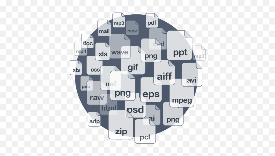 Supported Filetypes Weaproove Free Online Proofing - Language Png,Adp Icon File