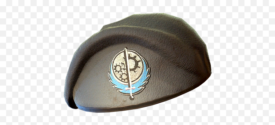 Brotherhood Of Steel Beret - Cap Badge Png,Fallout 76 Red Shield Icon