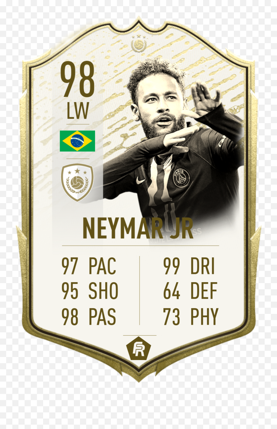 Icon Neymar Fifacard Image By Barzanthecardmaker - Eto Prime Icon Moments Png,Proceed Icon